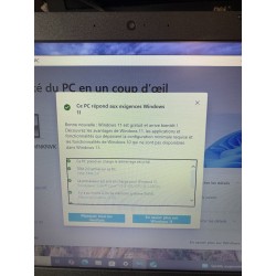 Lenovo ThinkPad L580 – i3 / 8 Go RAM / SSD 128 Go – Compatible Windows 11