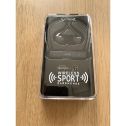 Écouteurs Bluetooth Sport Muvit – Wireless Sport Earphones – Neufs